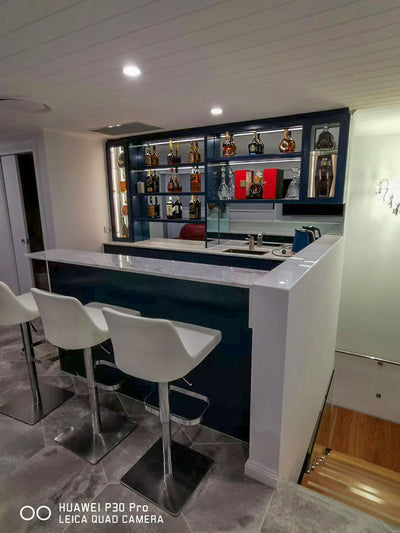 Home Wine Bar - Take Advantage of an Empty Wall or a Nook at Your Home