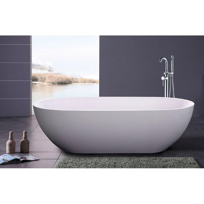 Joo Oval Bathtub Freestanding Acrylic Matt Without Overflow  1500x750x590mm