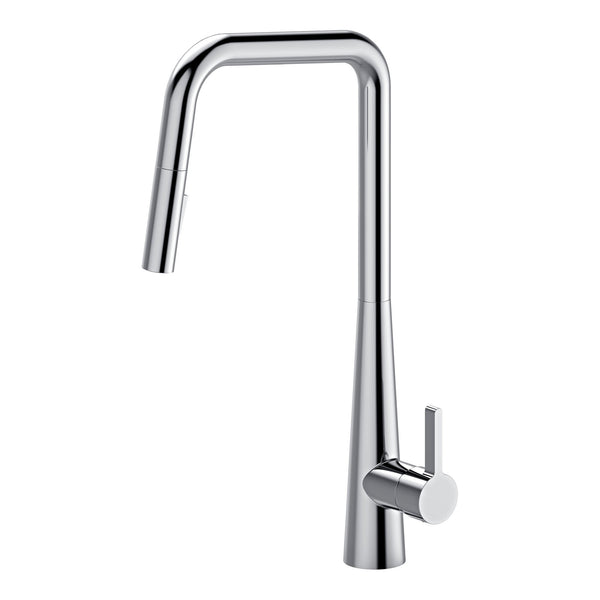 Pluto Pull-Out Curved Kitchen Mixer