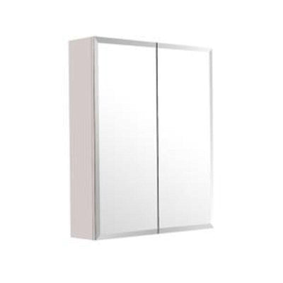 Bathroom Bevel Edge MDF Polyurethane white Double Doors 600* 720*150mm