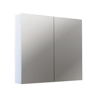 Bathroom Pencil edge MDF Polyurethane white  Double Doors 750* 720*150mm