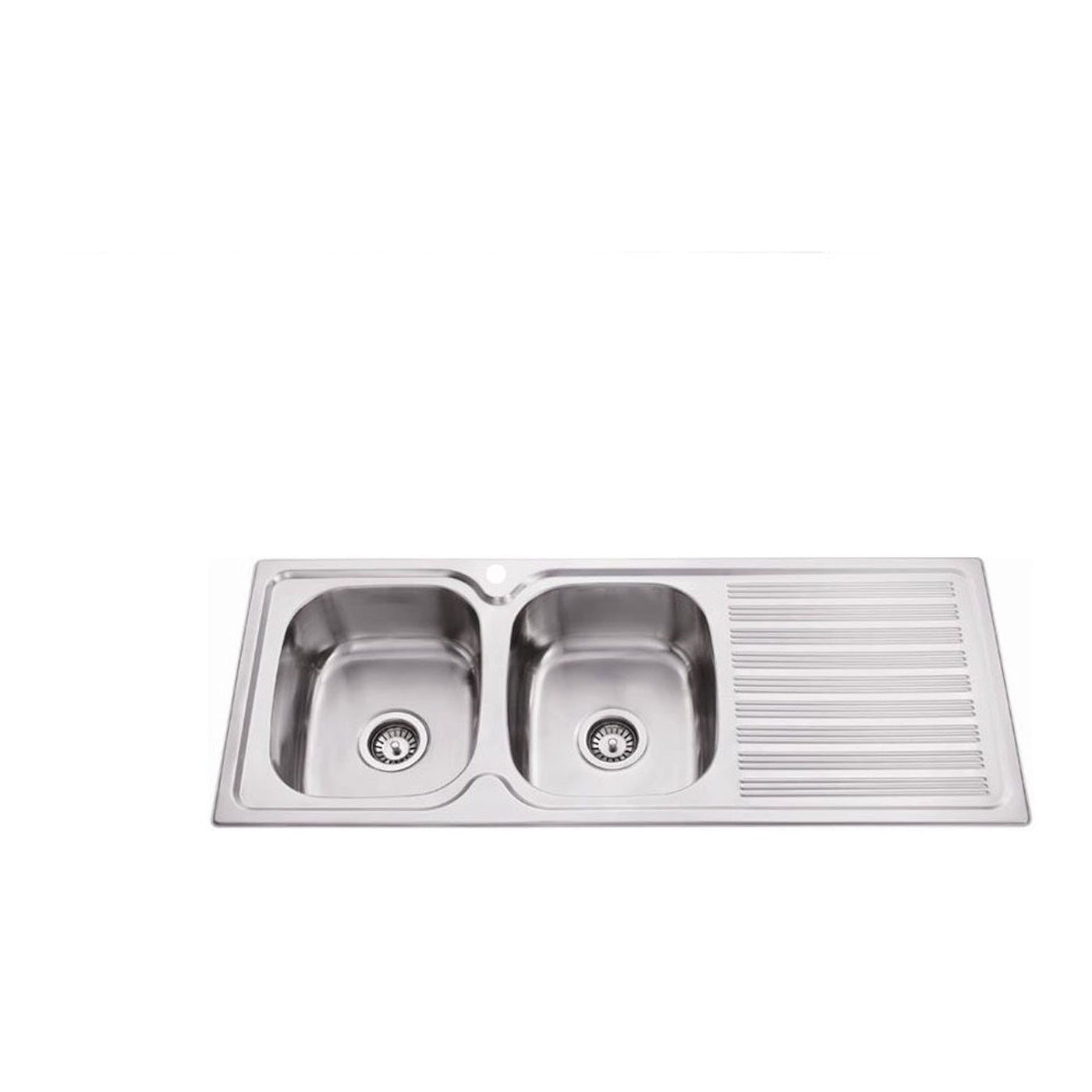 Ground Double Bowl Sink