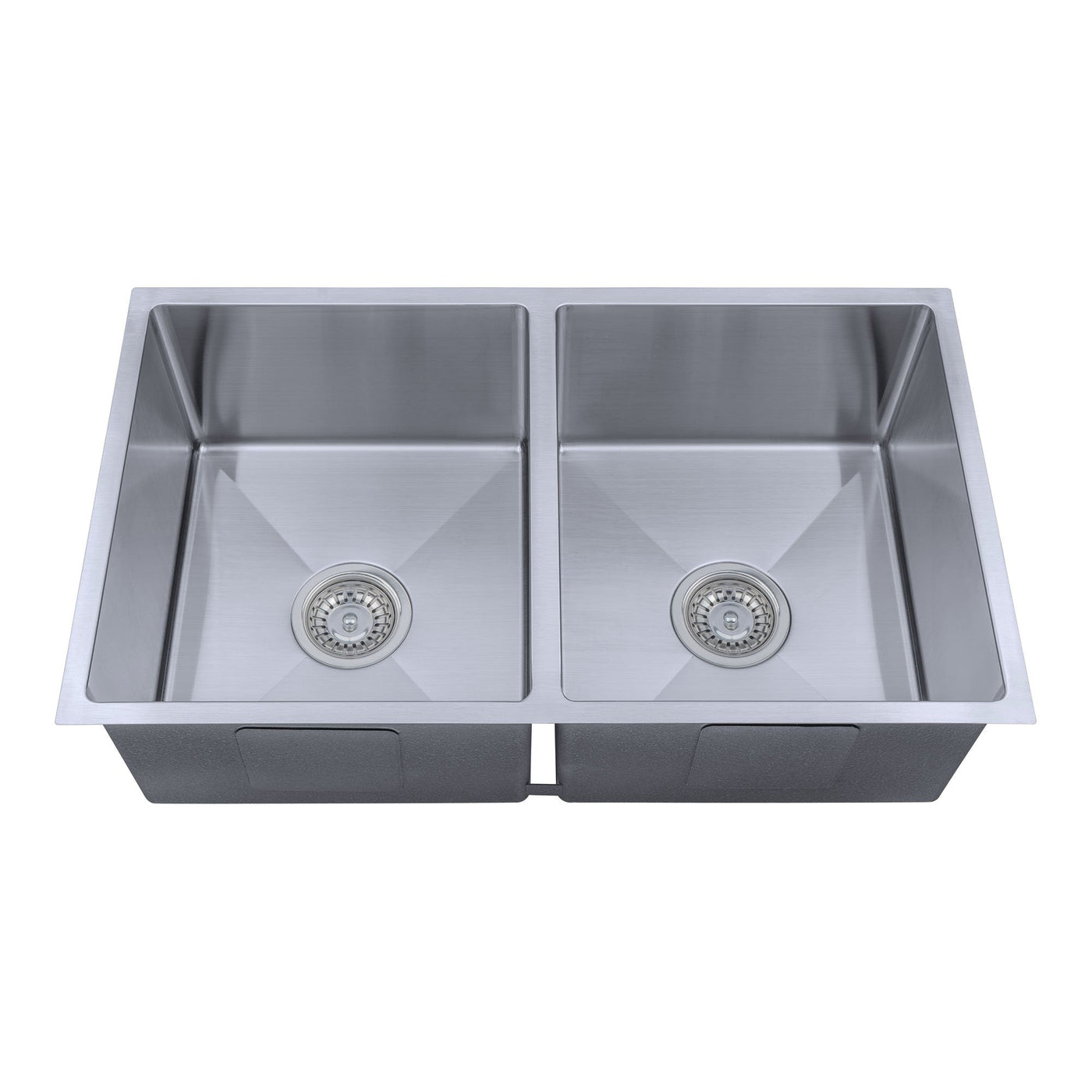 Comets Round Under/Overmount Double Bowl Sink
